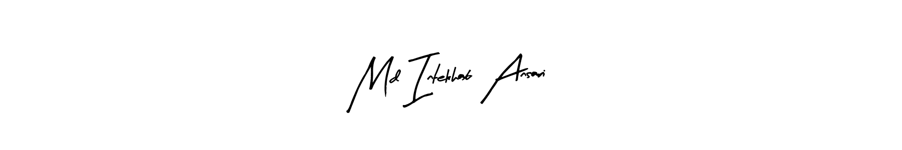 It looks lik you need a new signature style for name Md Intekhab Ansari. Design unique handwritten (Arty Signature) signature with our free signature maker in just a few clicks. Md Intekhab Ansari signature style 8 images and pictures png