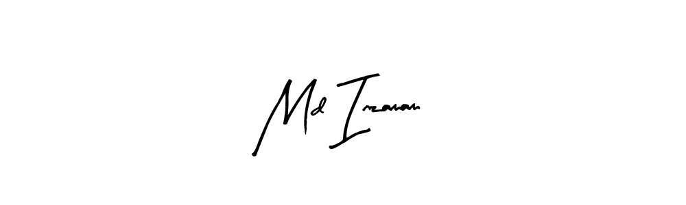 Create a beautiful signature design for name Md Inzamam. With this signature (Arty Signature) fonts, you can make a handwritten signature for free. Md Inzamam signature style 8 images and pictures png
