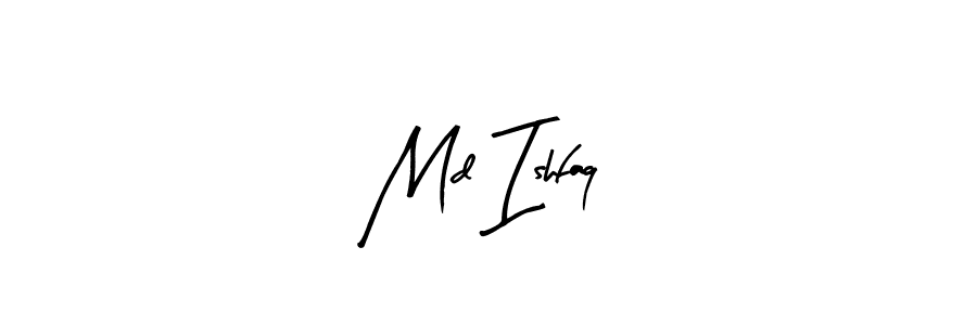 if you are searching for the best signature style for your name Md Ishfaq. so please give up your signature search. here we have designed multiple signature styles  using Arty Signature. Md Ishfaq signature style 8 images and pictures png