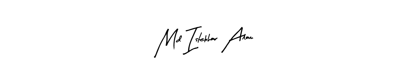 Design your own signature with our free online signature maker. With this signature software, you can create a handwritten (Arty Signature) signature for name Md Istekhar Alam. Md Istekhar Alam signature style 8 images and pictures png