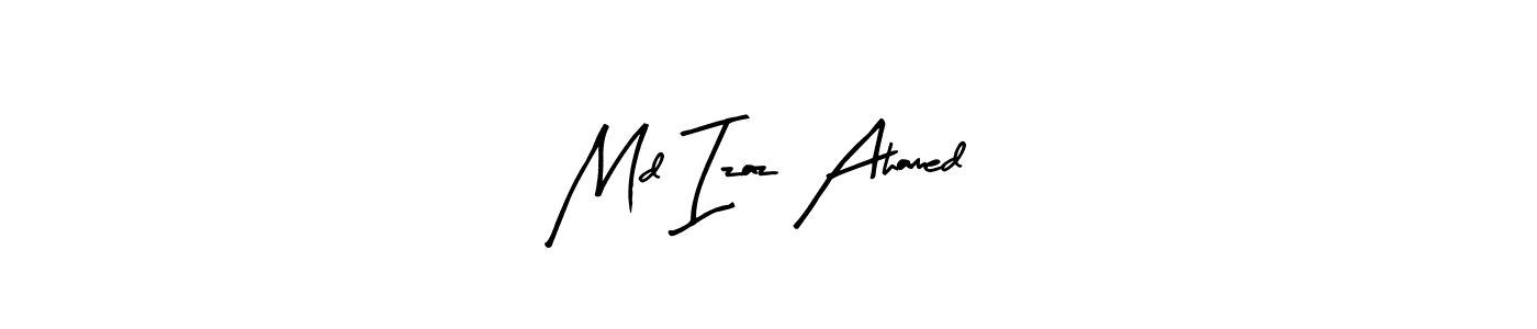 Here are the top 10 professional signature styles for the name Md Izaz Ahamed. These are the best autograph styles you can use for your name. Md Izaz Ahamed signature style 8 images and pictures png