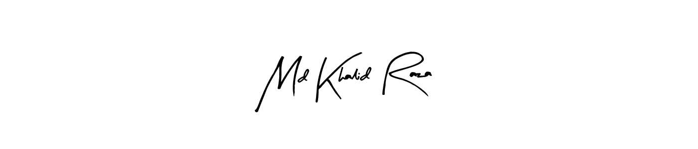 Md Khalid Raza stylish signature style. Best Handwritten Sign (Arty Signature) for my name. Handwritten Signature Collection Ideas for my name Md Khalid Raza. Md Khalid Raza signature style 8 images and pictures png