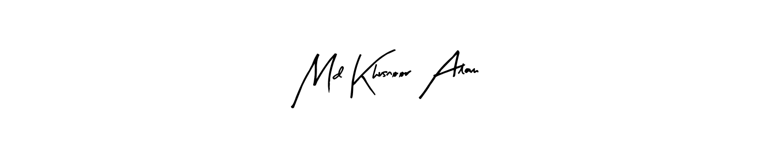 Also we have Md Khusnoor Alam name is the best signature style. Create professional handwritten signature collection using Arty Signature autograph style. Md Khusnoor Alam signature style 8 images and pictures png