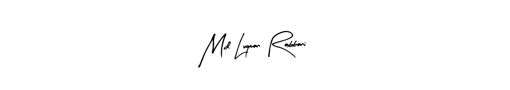 Here are the top 10 professional signature styles for the name Md Luqman Rabbani. These are the best autograph styles you can use for your name. Md Luqman Rabbani signature style 8 images and pictures png