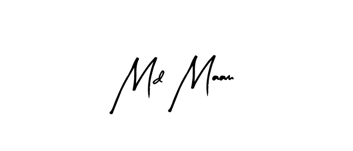 Make a beautiful signature design for name Md Maam. With this signature (Arty Signature) style, you can create a handwritten signature for free. Md Maam signature style 8 images and pictures png