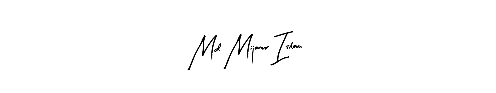 Use a signature maker to create a handwritten signature online. With this signature software, you can design (Arty Signature) your own signature for name Md Mijanur Islam. Md Mijanur Islam signature style 8 images and pictures png