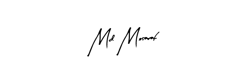 How to make Md Mosaraf signature? Arty Signature is a professional autograph style. Create handwritten signature for Md Mosaraf name. Md Mosaraf signature style 8 images and pictures png