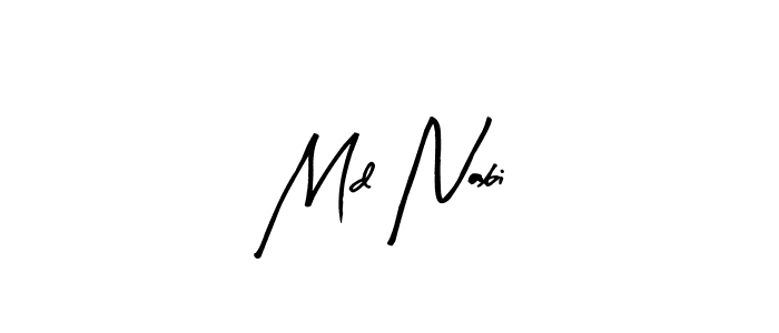 How to Draw Md Nabi signature style? Arty Signature is a latest design signature styles for name Md Nabi. Md Nabi signature style 8 images and pictures png