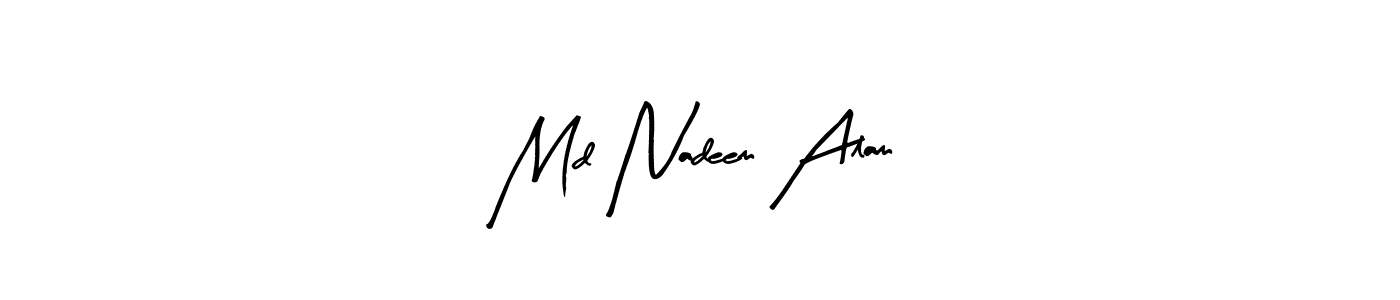 Md Nadeem Alam stylish signature style. Best Handwritten Sign (Arty Signature) for my name. Handwritten Signature Collection Ideas for my name Md Nadeem Alam. Md Nadeem Alam signature style 8 images and pictures png