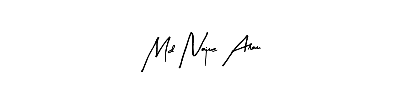 How to make Md Najme Alam signature? Arty Signature is a professional autograph style. Create handwritten signature for Md Najme Alam name. Md Najme Alam signature style 8 images and pictures png