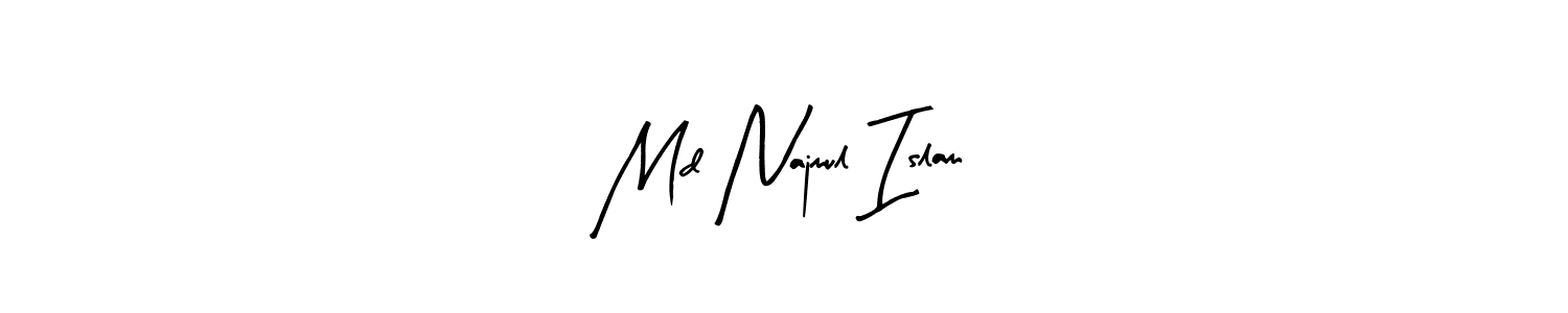 You can use this online signature creator to create a handwritten signature for the name Md Najmul Islam. This is the best online autograph maker. Md Najmul Islam signature style 8 images and pictures png