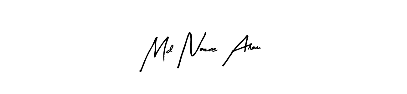 Also we have Md Nazre Alam name is the best signature style. Create professional handwritten signature collection using Arty Signature autograph style. Md Nazre Alam signature style 8 images and pictures png