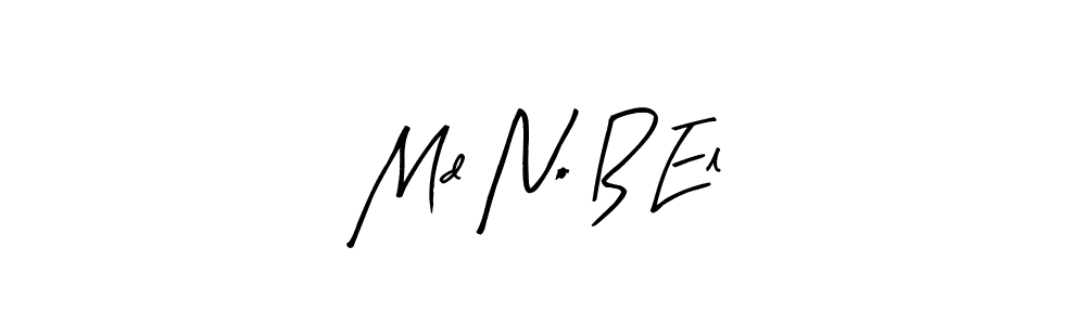 if you are searching for the best signature style for your name Md No B El. so please give up your signature search. here we have designed multiple signature styles  using Arty Signature. Md No B El signature style 8 images and pictures png