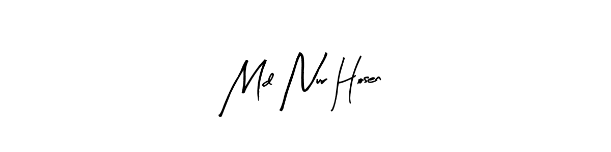 if you are searching for the best signature style for your name Md Nur Hosen. so please give up your signature search. here we have designed multiple signature styles  using Arty Signature. Md Nur Hosen signature style 8 images and pictures png