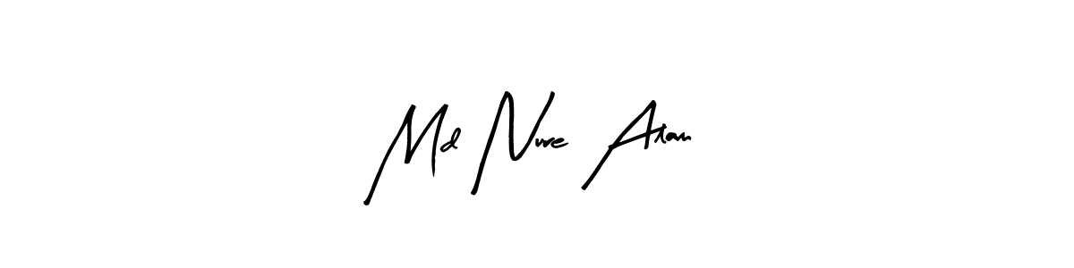 This is the best signature style for the Md Nure Alam name. Also you like these signature font (Arty Signature). Mix name signature. Md Nure Alam signature style 8 images and pictures png