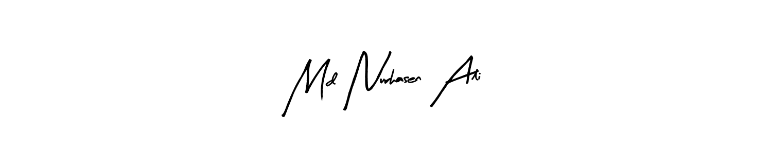 You can use this online signature creator to create a handwritten signature for the name Md Nurhasen Ali. This is the best online autograph maker. Md Nurhasen Ali signature style 8 images and pictures png