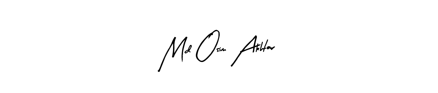 Make a beautiful signature design for name Md Osim Akhtar. Use this online signature maker to create a handwritten signature for free. Md Osim Akhtar signature style 8 images and pictures png