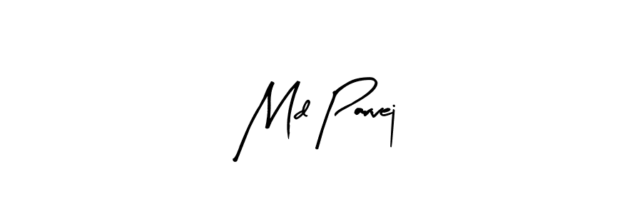 Also You can easily find your signature by using the search form. We will create Md Parvej name handwritten signature images for you free of cost using Arty Signature sign style. Md Parvej signature style 8 images and pictures png