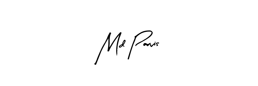Once you've used our free online signature maker to create your best signature Arty Signature style, it's time to enjoy all of the benefits that Md Parvis name signing documents. Md Parvis signature style 8 images and pictures png
