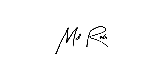 Use a signature maker to create a handwritten signature online. With this signature software, you can design (Arty Signature) your own signature for name Md Rabi. Md Rabi signature style 8 images and pictures png