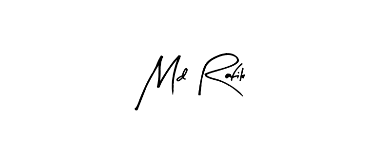 if you are searching for the best signature style for your name Md Rafik. so please give up your signature search. here we have designed multiple signature styles  using Arty Signature. Md Rafik signature style 8 images and pictures png