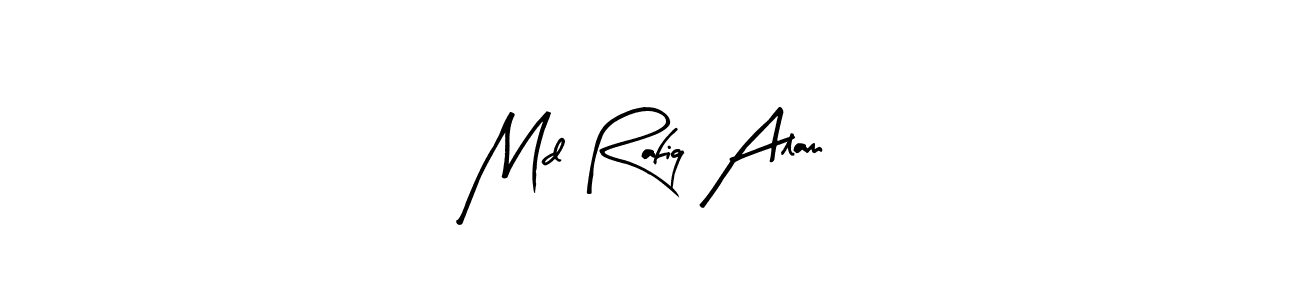 Similarly Arty Signature is the best handwritten signature design. Signature creator online .You can use it as an online autograph creator for name Md Rafiq Alam. Md Rafiq Alam signature style 8 images and pictures png