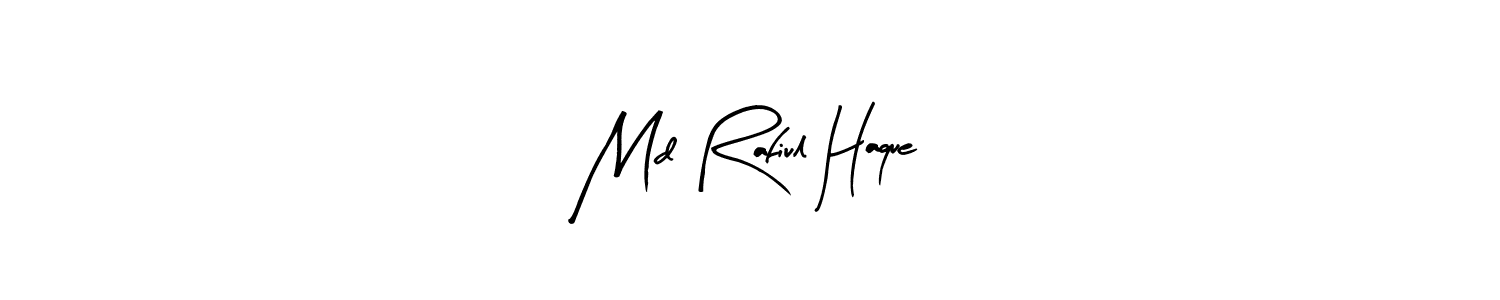 Similarly Arty Signature is the best handwritten signature design. Signature creator online .You can use it as an online autograph creator for name Md Rafiul Haque. Md Rafiul Haque signature style 8 images and pictures png