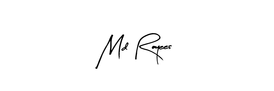 How to make Md Rayees name signature. Use Arty Signature style for creating short signs online. This is the latest handwritten sign. Md Rayees signature style 8 images and pictures png