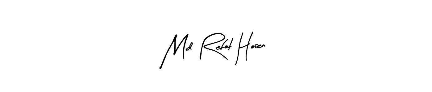 How to Draw Md Refat Hosen signature style? Arty Signature is a latest design signature styles for name Md Refat Hosen. Md Refat Hosen signature style 8 images and pictures png