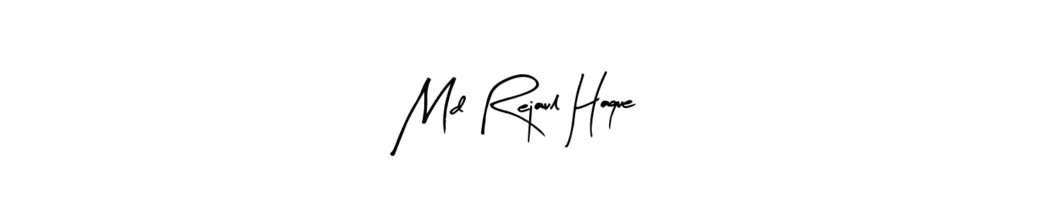 Similarly Arty Signature is the best handwritten signature design. Signature creator online .You can use it as an online autograph creator for name Md Rejaul Haque. Md Rejaul Haque signature style 8 images and pictures png