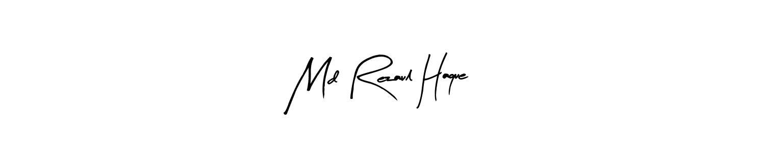 The best way (Arty Signature) to make a short signature is to pick only two or three words in your name. The name Md Rezaul Haque include a total of six letters. For converting this name. Md Rezaul Haque signature style 8 images and pictures png