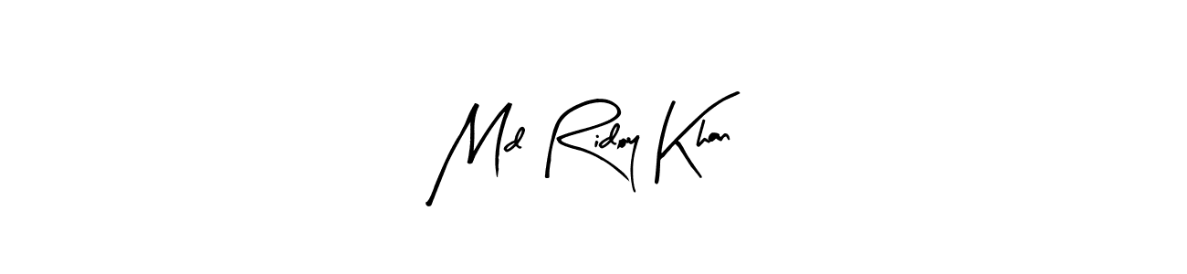 Md Ridoy Khan stylish signature style. Best Handwritten Sign (Arty Signature) for my name. Handwritten Signature Collection Ideas for my name Md Ridoy Khan. Md Ridoy Khan signature style 8 images and pictures png