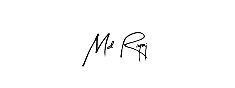 Arty Signature is a professional signature style that is perfect for those who want to add a touch of class to their signature. It is also a great choice for those who want to make their signature more unique. Get Md Riyaj name to fancy signature for free. Md Riyaj signature style 8 images and pictures png