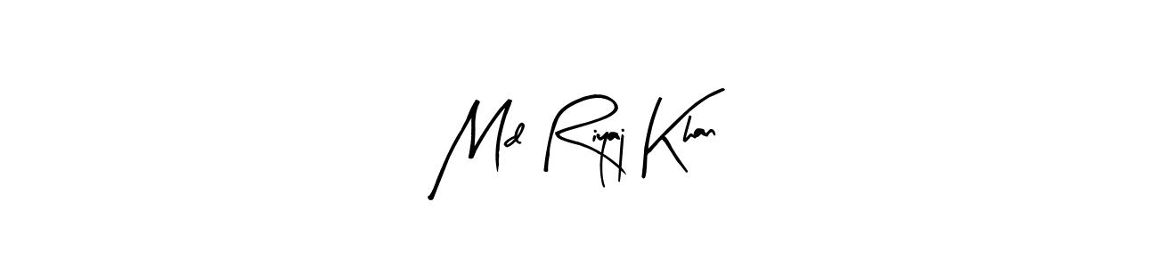 if you are searching for the best signature style for your name Md Riyaj Khan. so please give up your signature search. here we have designed multiple signature styles  using Arty Signature. Md Riyaj Khan signature style 8 images and pictures png