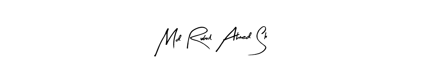 How to make Md Rubul Ahmed Sk signature? Arty Signature is a professional autograph style. Create handwritten signature for Md Rubul Ahmed Sk name. Md Rubul Ahmed Sk signature style 8 images and pictures png