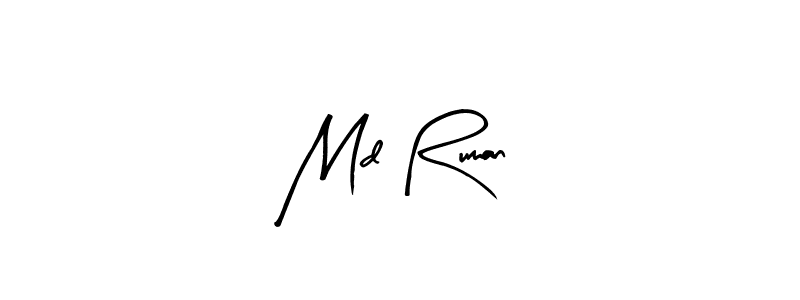 You should practise on your own different ways (Arty Signature) to write your name (Md Ruman) in signature. don't let someone else do it for you. Md Ruman signature style 8 images and pictures png