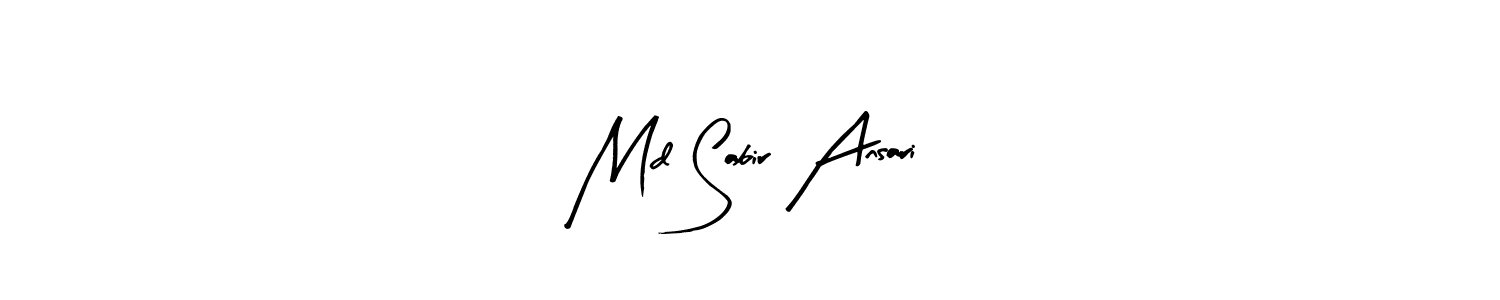 You should practise on your own different ways (Arty Signature) to write your name (Md Sabir Ansari) in signature. don't let someone else do it for you. Md Sabir Ansari signature style 8 images and pictures png