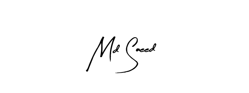 Make a short Md Saeed signature style. Manage your documents anywhere anytime using Arty Signature. Create and add eSignatures, submit forms, share and send files easily. Md Saeed signature style 8 images and pictures png