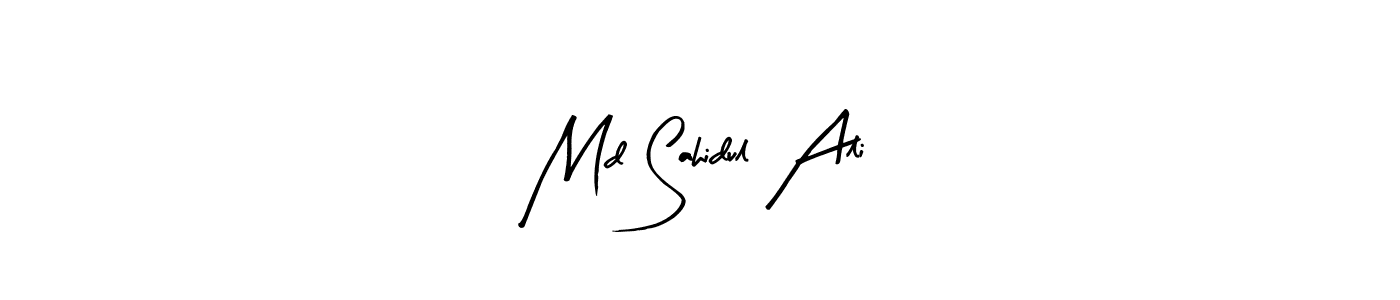 Best and Professional Signature Style for Md Sahidul Ali. Arty Signature Best Signature Style Collection. Md Sahidul Ali signature style 8 images and pictures png