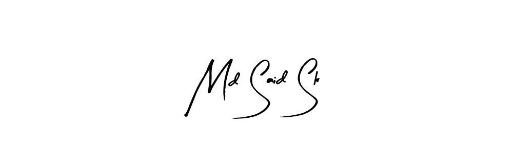 Md Said Sk stylish signature style. Best Handwritten Sign (Arty Signature) for my name. Handwritten Signature Collection Ideas for my name Md Said Sk. Md Said Sk signature style 8 images and pictures png