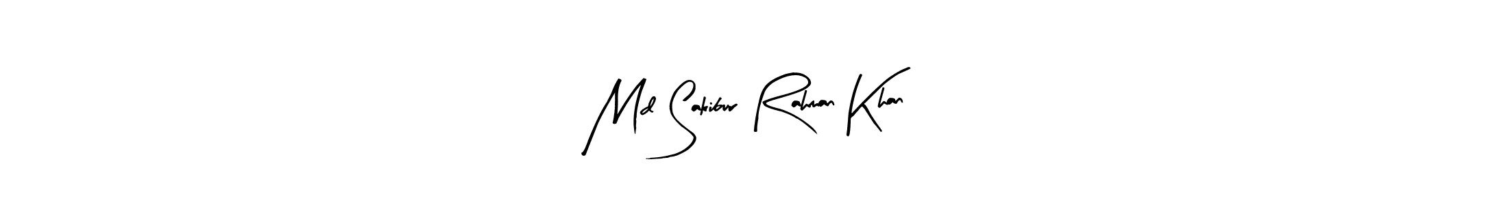 How to make Md Sakibur Rahman Khan name signature. Use Arty Signature style for creating short signs online. This is the latest handwritten sign. Md Sakibur Rahman Khan signature style 8 images and pictures png