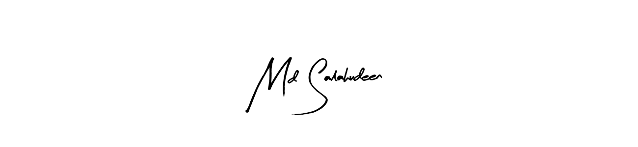 Similarly Arty Signature is the best handwritten signature design. Signature creator online .You can use it as an online autograph creator for name Md Salahudeen. Md Salahudeen signature style 8 images and pictures png