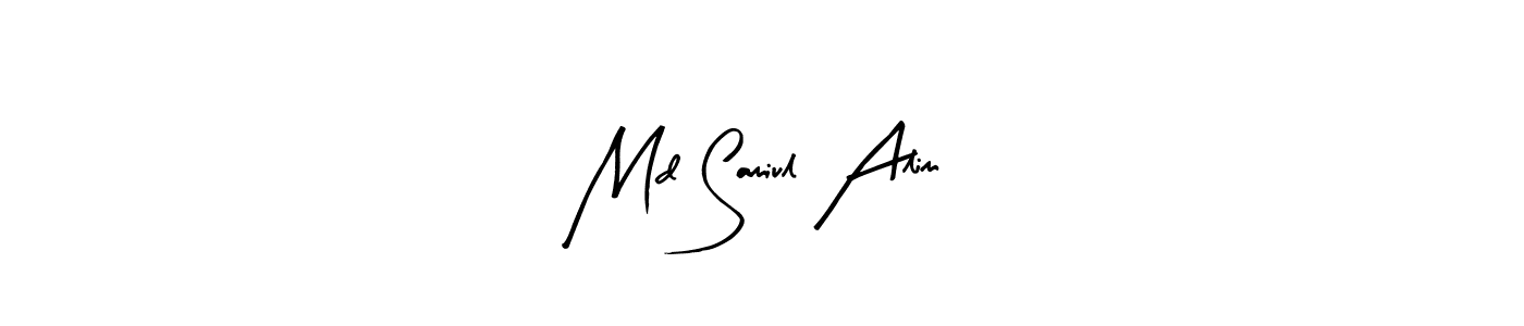 Once you've used our free online signature maker to create your best signature Arty Signature style, it's time to enjoy all of the benefits that Md Samiul Alim name signing documents. Md Samiul Alim signature style 8 images and pictures png