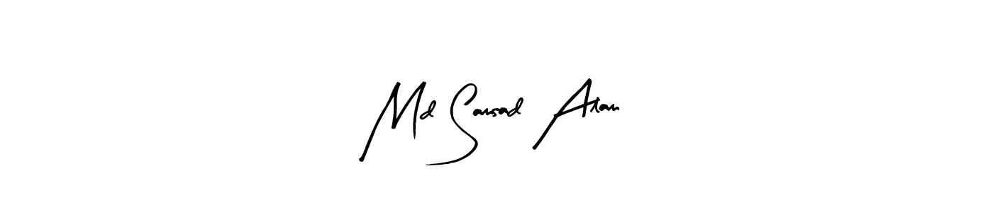 Make a beautiful signature design for name Md Samsad Alam. Use this online signature maker to create a handwritten signature for free. Md Samsad Alam signature style 8 images and pictures png