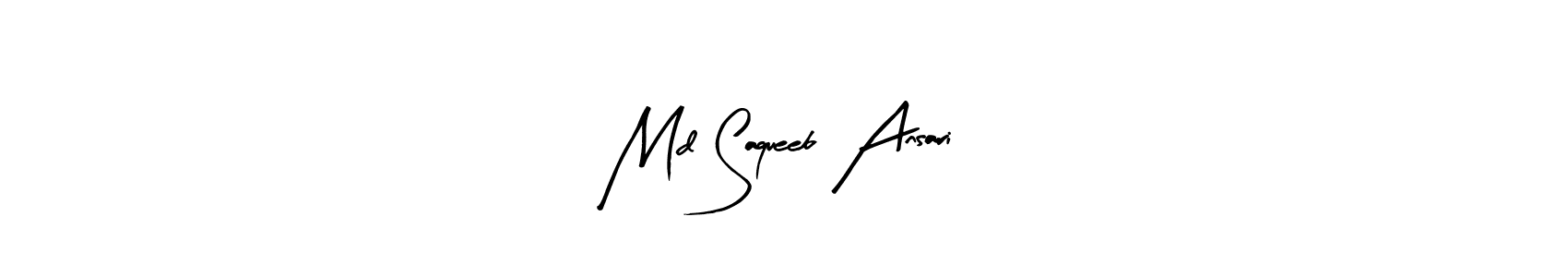 Also You can easily find your signature by using the search form. We will create Md Saqueeb Ansari name handwritten signature images for you free of cost using Arty Signature sign style. Md Saqueeb Ansari signature style 8 images and pictures png