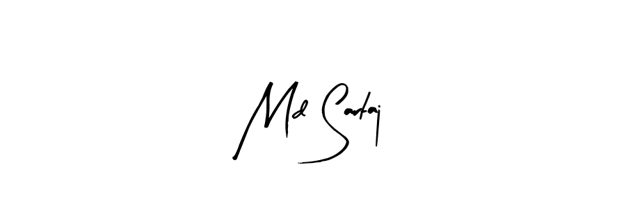 How to make Md Sartaj signature? Arty Signature is a professional autograph style. Create handwritten signature for Md Sartaj name. Md Sartaj signature style 8 images and pictures png