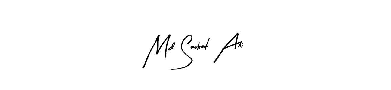 Here are the top 10 professional signature styles for the name Md Saukat Ali. These are the best autograph styles you can use for your name. Md Saukat Ali signature style 8 images and pictures png