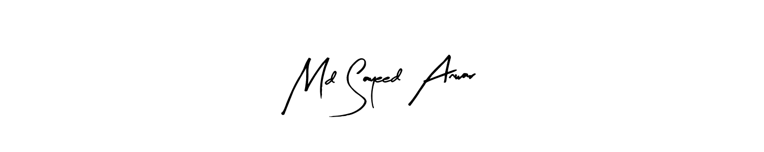 Make a short Md Sayeed Anwar signature style. Manage your documents anywhere anytime using Arty Signature. Create and add eSignatures, submit forms, share and send files easily. Md Sayeed Anwar signature style 8 images and pictures png