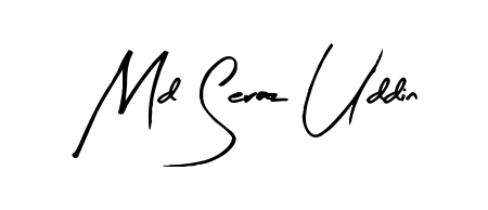 Use a signature maker to create a handwritten signature online. With this signature software, you can design (Arty Signature) your own signature for name Md Seraz Uddin. Md Seraz Uddin signature style 8 images and pictures png