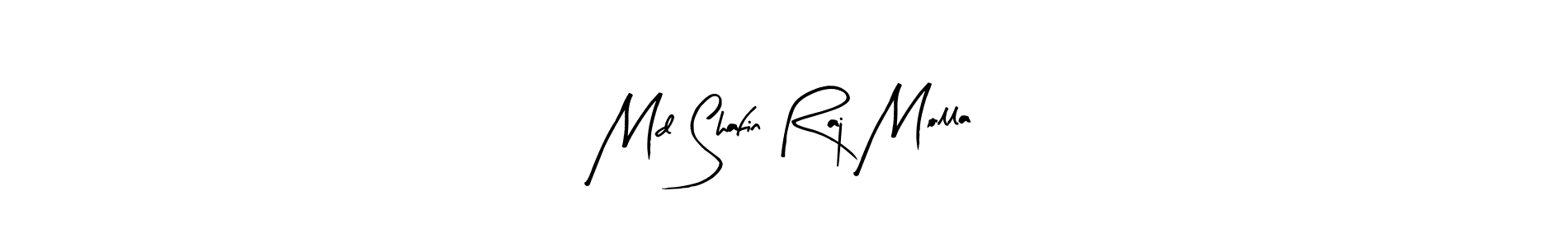 The best way (Arty Signature) to make a short signature is to pick only two or three words in your name. The name Md Shafin Raj Molla include a total of six letters. For converting this name. Md Shafin Raj Molla signature style 8 images and pictures png